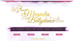 Desktop Screenshot of magnoliabellydance.com